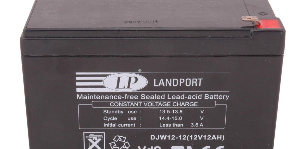 Accu Landport DJW12-12 SLA (12V/12A)
