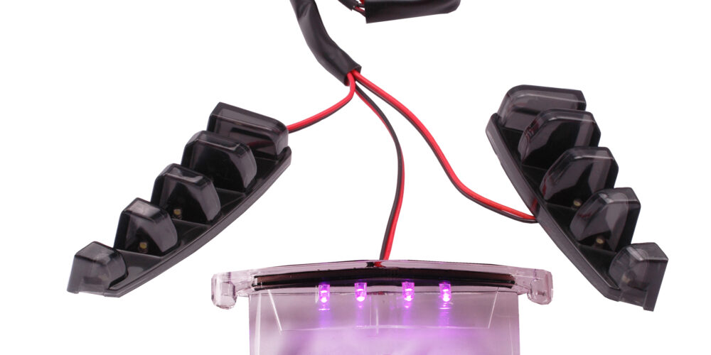 Verlichting Grill LED Roze | Piaggio Zip SP