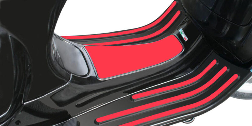TREEPLAAT RUBBER SET LX50 ROOD