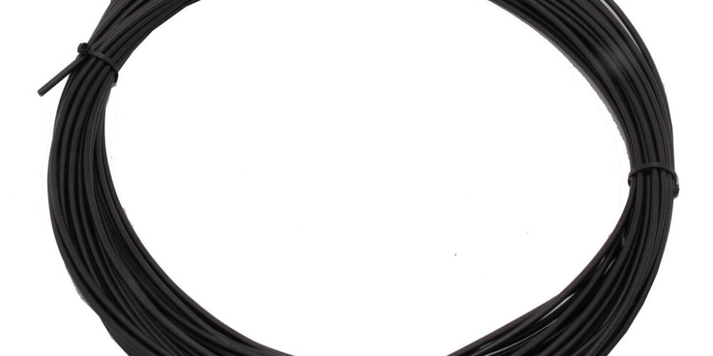 BUITENKABEL 2.0 MM X 25MTR ZWART