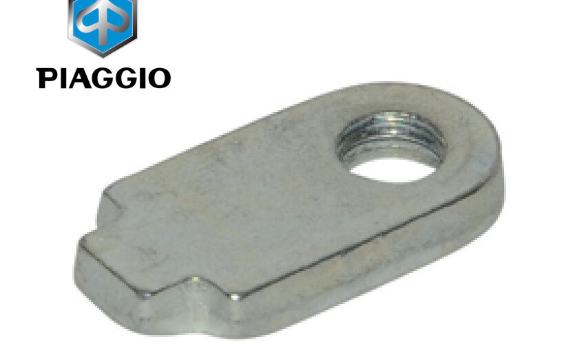 Blokkeerplaat Achterremkabel OEM 23x11mm | Piaggio / Vespa